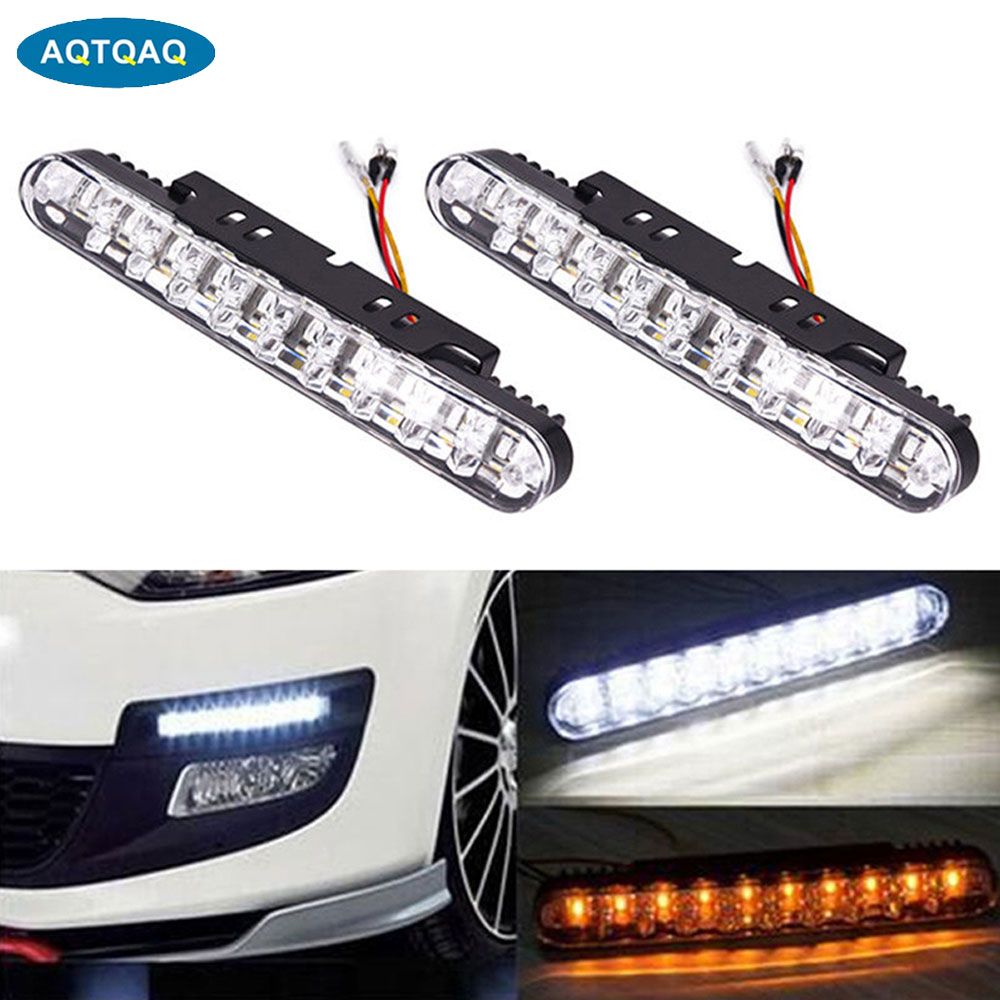 Led Assortment Kit - AQTQAQ 2Pcs/Set 12V Car 30 LED