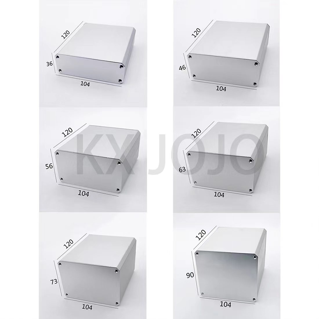 Diy Enclosure For Electronics - Vỏ Nhôm 104*36/46/56/63/73/90*120Mm Hộp PCB Nhạc