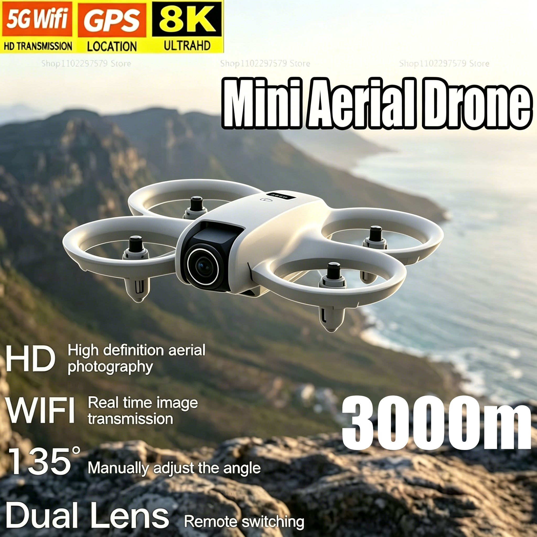 Diy Drone Electronics - Mini Drone with 8K HD Camera