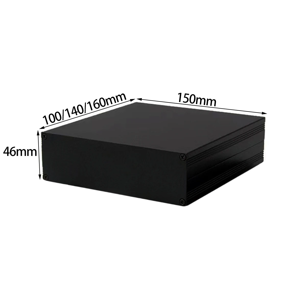 Diy Enclosure For Electronics - Aluminum Enclosure 150*46*100/140/160mm Waterproof Split Box