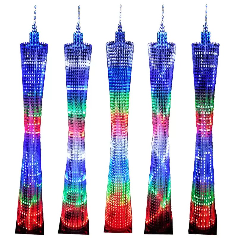 Diy Electronics Parts - 64 Layers Canton Tower DIY Electronic