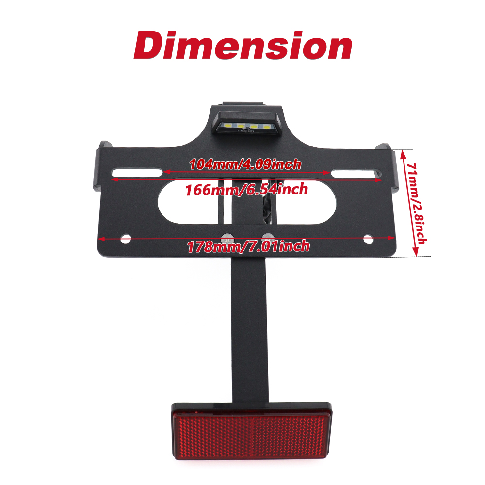 License Plate Holder Bracket L - đánh giá và giá Led Assortment Kit