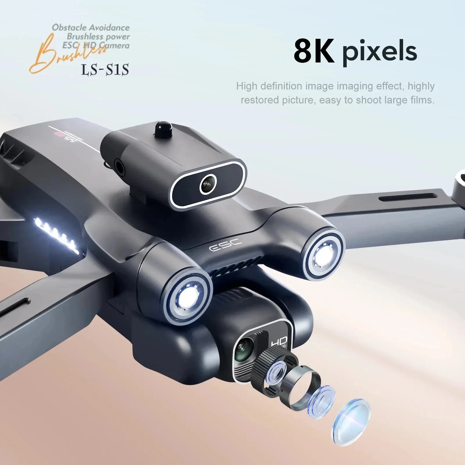 New S1S 5G GPS Drone Camera 8K - đánh giá và giá Diy Drone Electronics