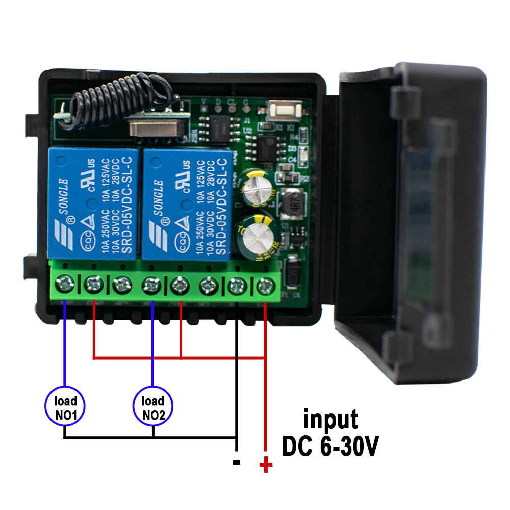 1~10pcs 2 Channel 433MHz RF Re - đánh giá và giá Diy Rc Electronics