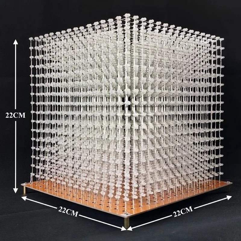 3 D16mini Light Cube Kit 16x16 - đánh giá và giá Diy Electronics Parts