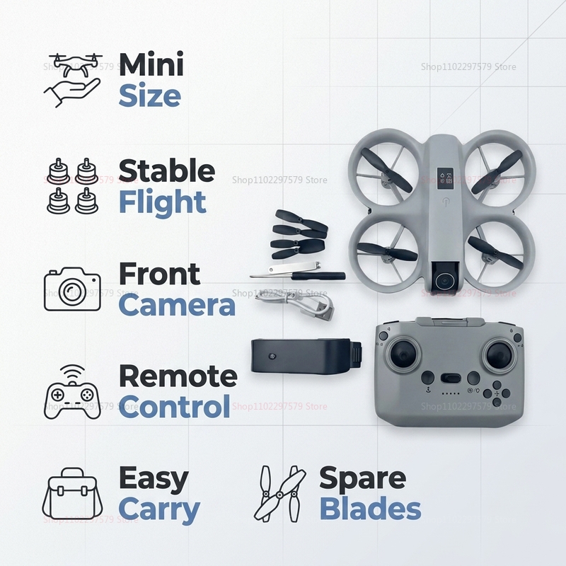 Mini Drone with 8K HD Camera F - đánh giá và giá Diy Drone Electronics