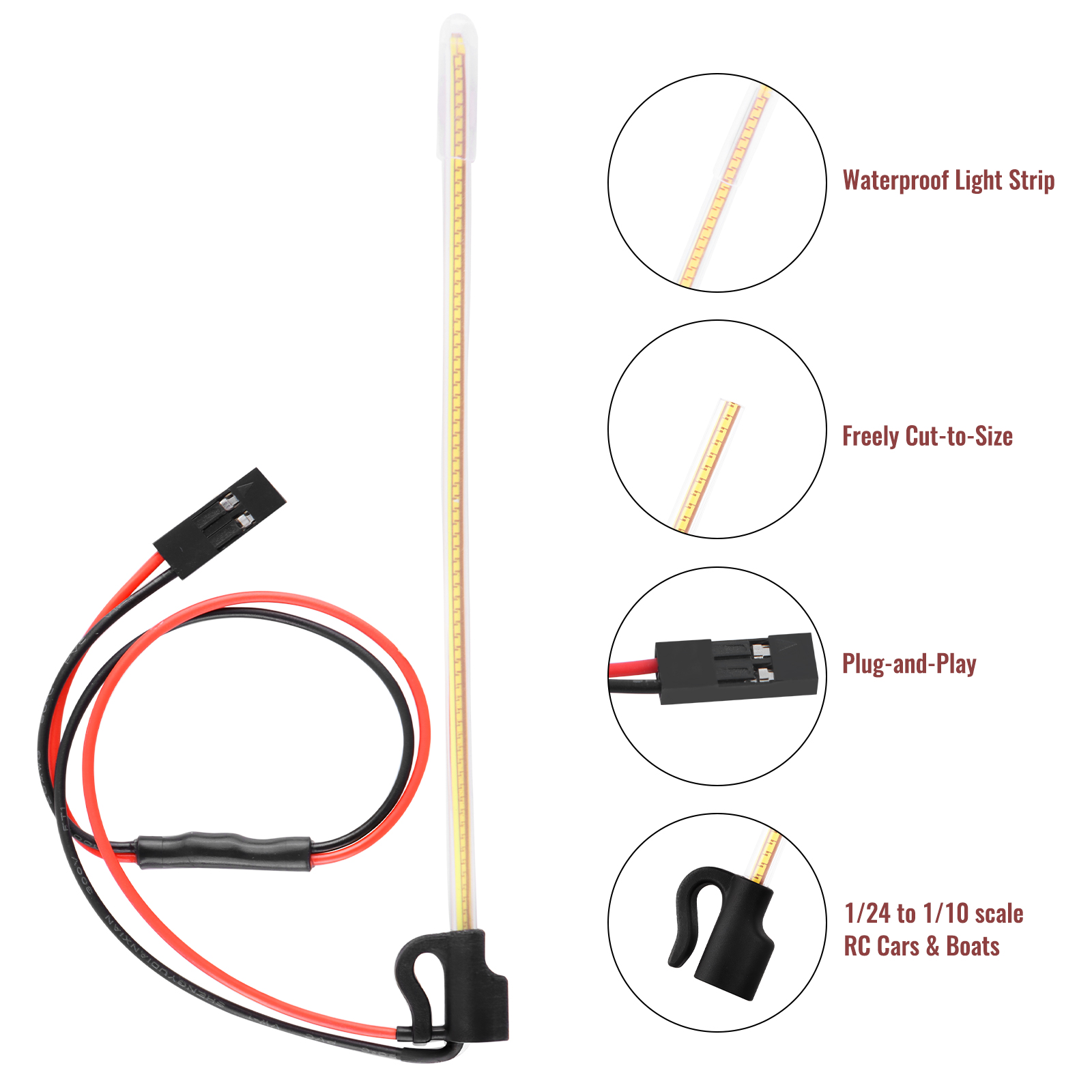 ModRax 2PCS LED RC Antenna Lig - đánh giá và giá Diy Rc Electronics