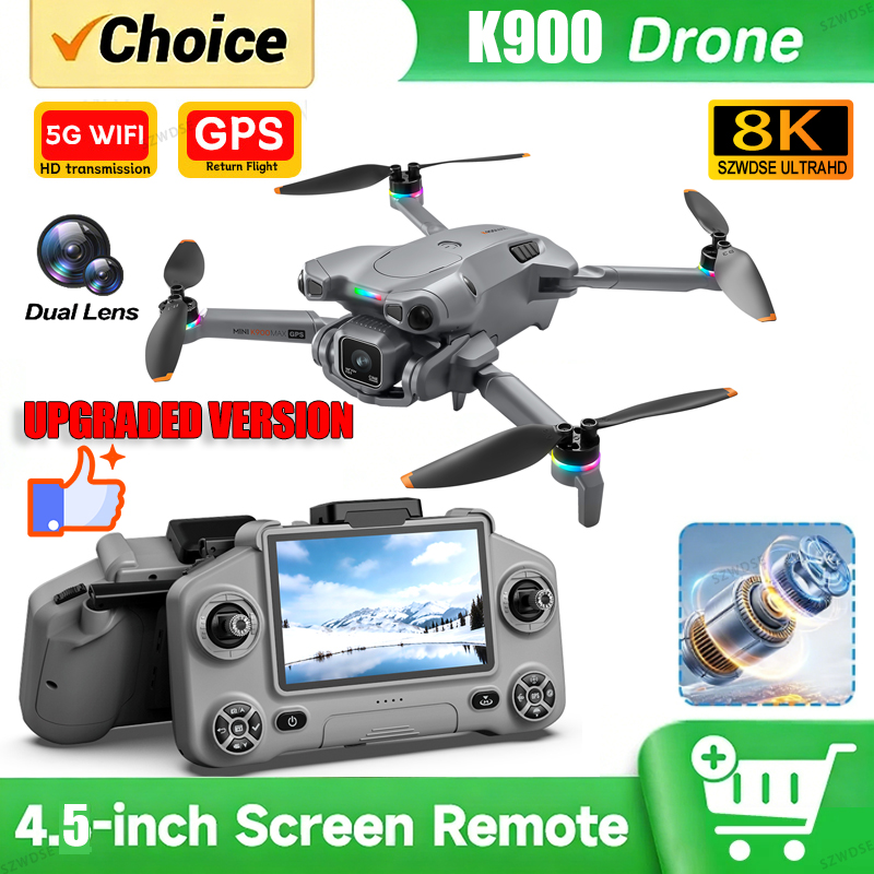 New K900 MAX GPS Drone with 4K - đánh giá và giá Diy Drone Electronics