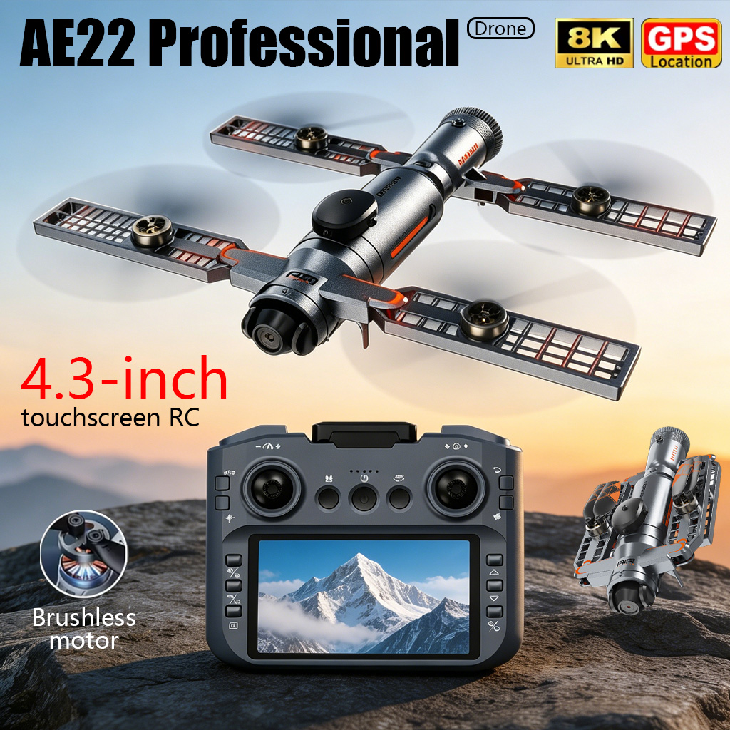 Upgraded AE22 PRO MAX Foldable - đánh giá và giá Diy Drone Electronics