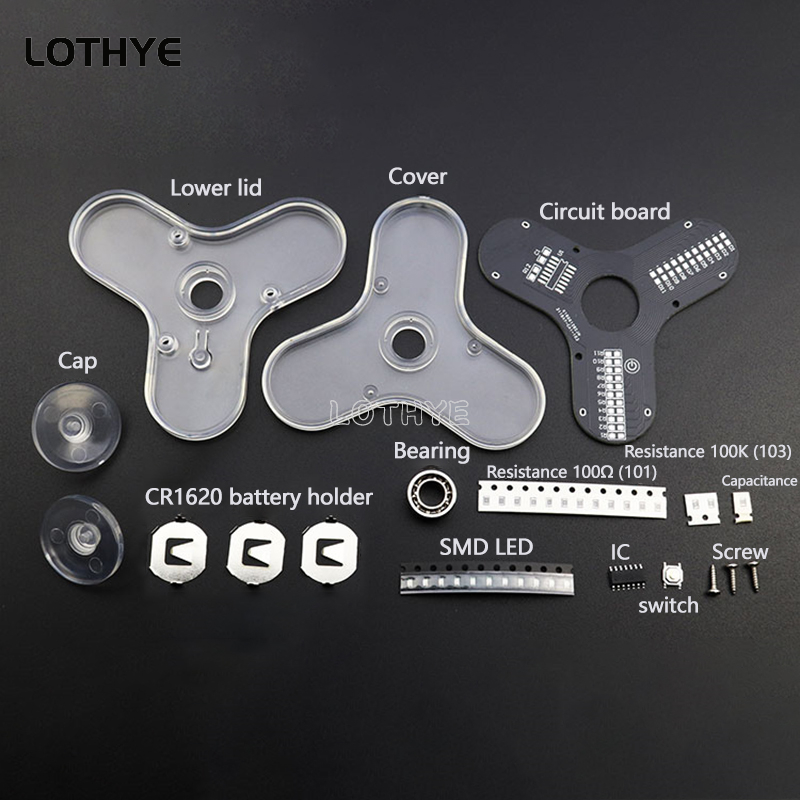 LED Fidget Spinner Manufacture - đánh giá và giá Diy Electronics Parts