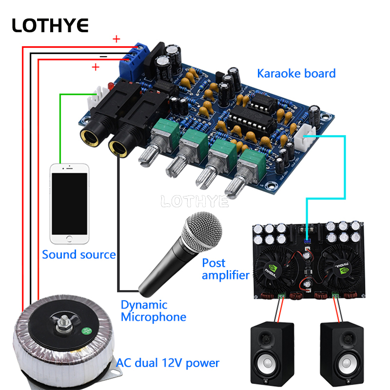 PT2399 Micro Bảng Mạch Khuếch  - đánh giá và giá Diy Electronics Audio