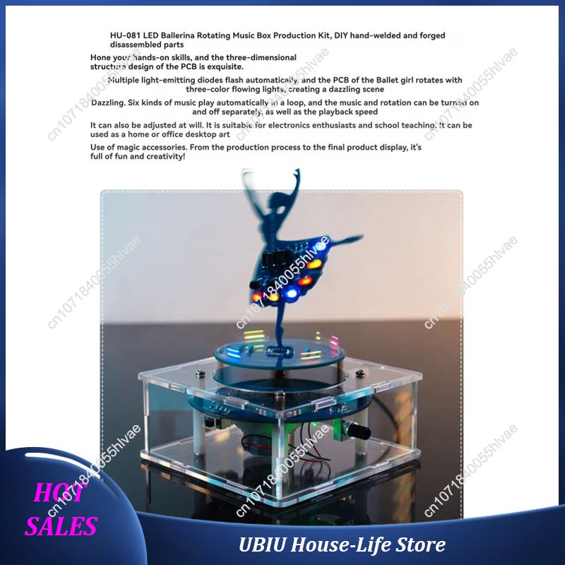 Rotating Music Box DIY Electro - đánh giá và giá Best Diy Electronics Kits