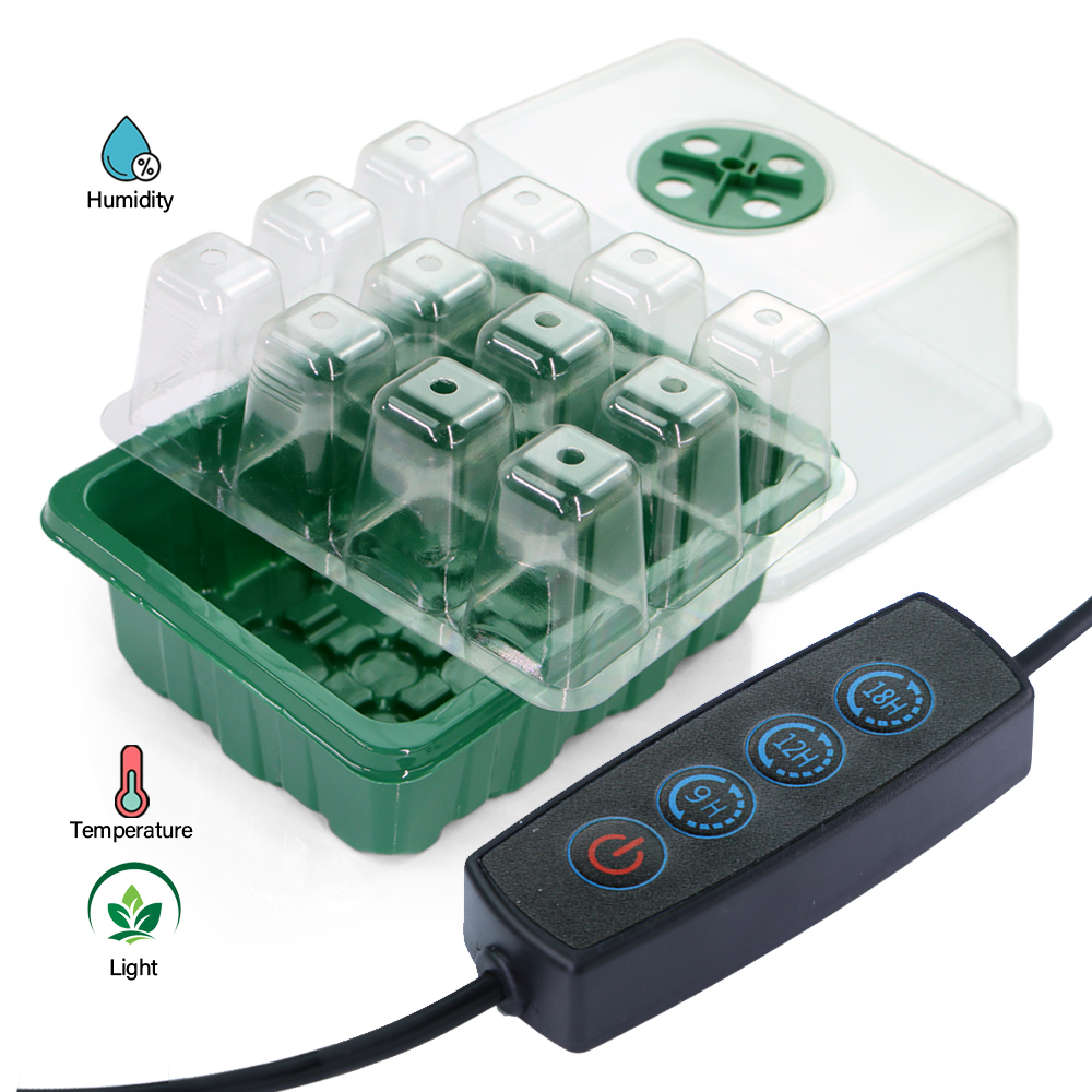 LED Nursery Pots with Grow Lig - đánh giá và giá Led Assortment Kit