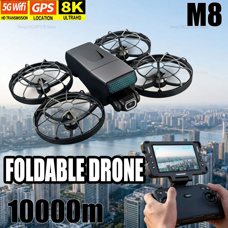 New Drones M8 GPS 8K Professio - đánh giá và giá Diy Drone Electronics
