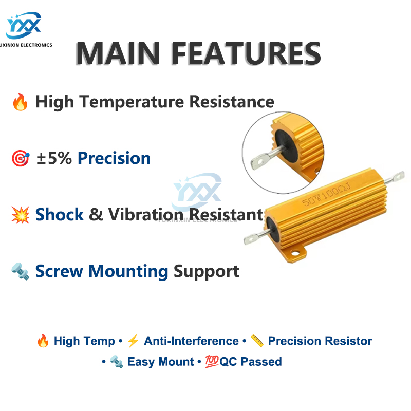 1PCS RX24 Power Resistor 10W 2 - đánh giá và giá Diy Electronic Load