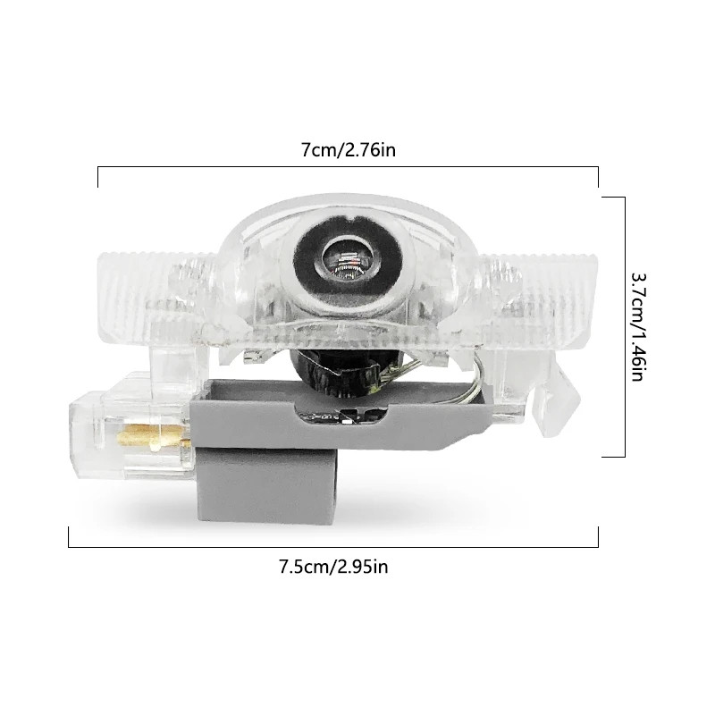 2Pcs LED Projector Lamp Car Do - đánh giá và giá Diy Rc Electronics