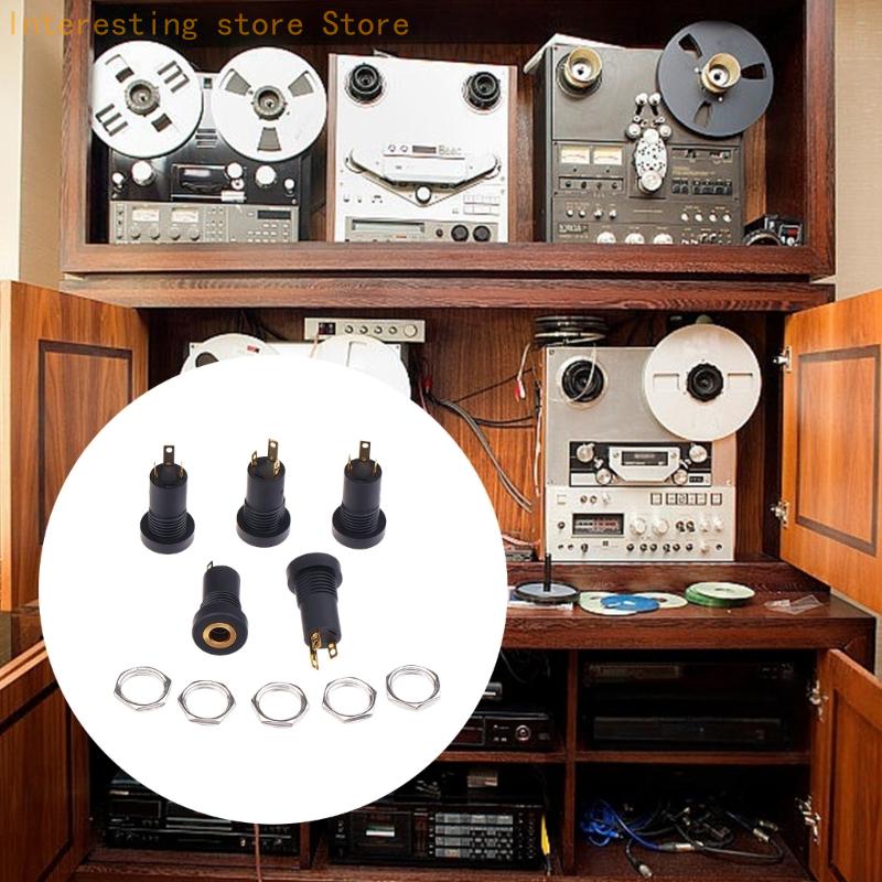 Bộ 5 3.5Mm Cắm Video Âm Nhạc Ổ - đánh giá và giá Diy Electronics Audio