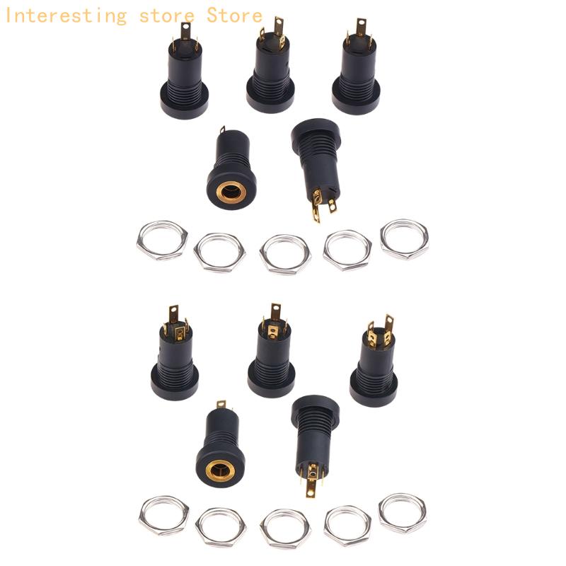 Bộ 5 3.5Mm Cắm Video Âm Nhạc Ổ - đánh giá và giá Diy Electronics Audio