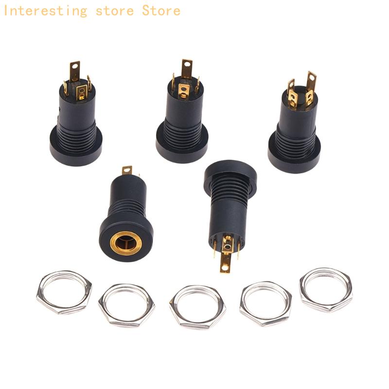 Bộ 5 3.5Mm Cắm Video Âm Nhạc Ổ - đánh giá và giá Diy Electronics Audio