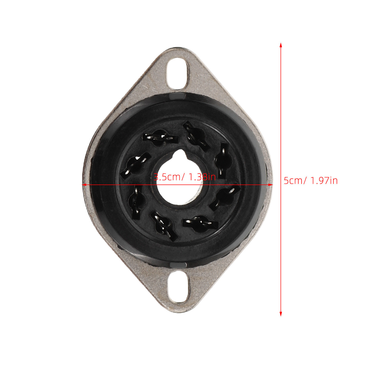 5Pcs Electronic Tube Socket Ba - đánh giá và giá Diy Electronics Tpu